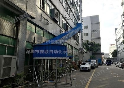 斜坡皮带传输系统 一楼至四、五楼的高效货物运输解决方案